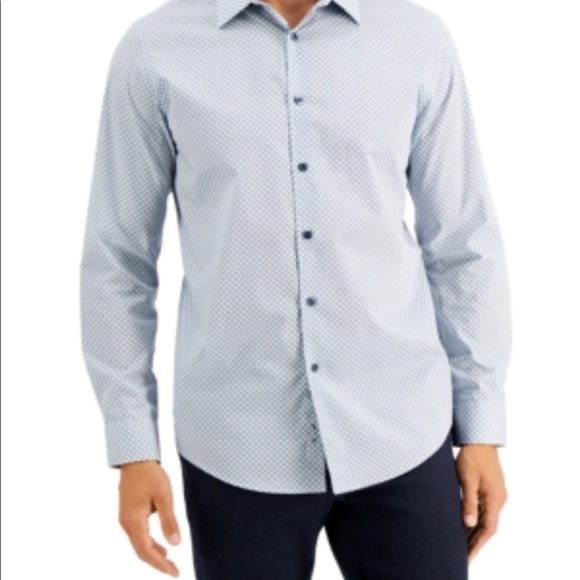 Tasso Elba Men's Rho Medallion Shirt